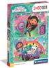 2 x 60 piece puzzle. Super colorful. Gabby's Dollhouse