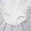 Kids Girls Dance Short Sleeves Ballet Mesh Tutu Dress Child Dancewear Costumes
