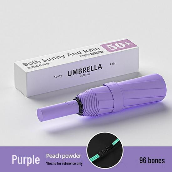 Fully Automatic Dual-Use Sun and Rain Folding Umbrella with Anti-Ultraviolet Sun Protection