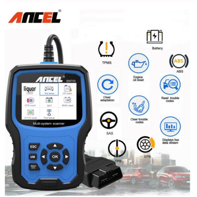 

Ancel BM700 BMW All-System Diagnostic & OBDII Scanner Tool