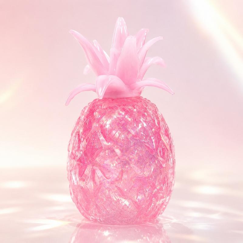 Water Feeling Pineapple Squeeze Toy Soft Stress Relief Ball Sensory Fidget Toy for Kids Autism Play
