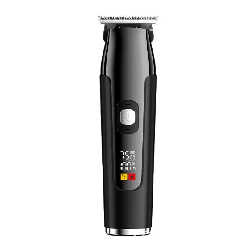 Electric Hair Clipper Professional Hair Salon Digital Display Electric Clipper Household Electric Clipper Recharging Electric Shaver for Yourself