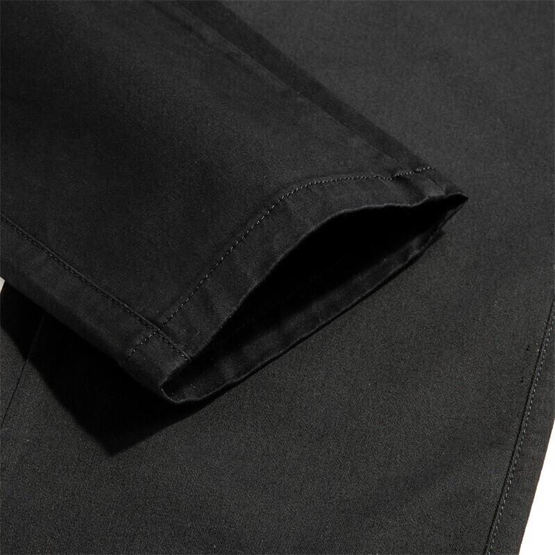 Dance with Wolves Men's Quality Cotton Stretch Business Casual Pants