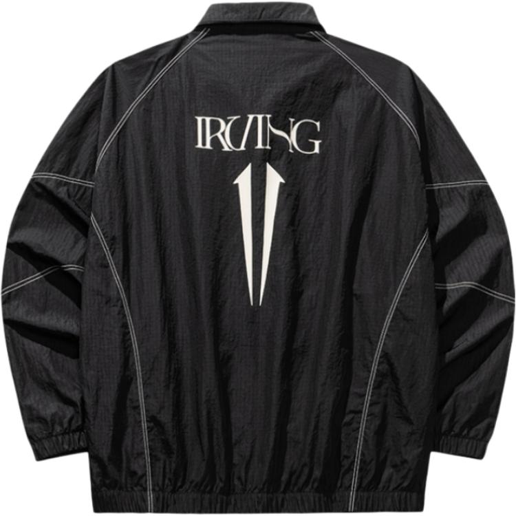 Anta Basketball Series Letter Print Zipper Collar Loose Jacket Men Jackets 172531602-3