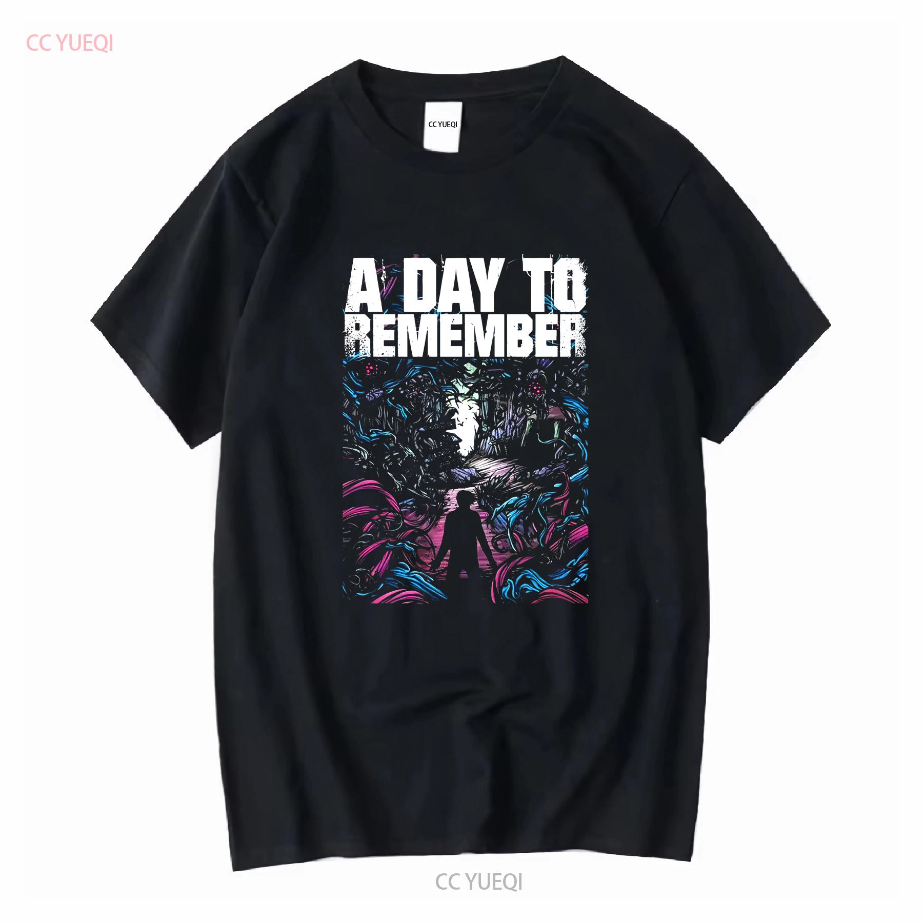 

A Day To Remember T Shirt Rock punk band retro cd cover Heavy Cotton vintage Washed Slightly designer clothes Stylish 4XL