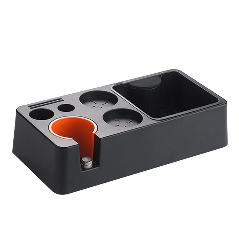 A20F-Coffee Accessories Tamping Station , Espresso Tamper Mat Stand Coffee Portafilter Holder Station For 51-58Mm