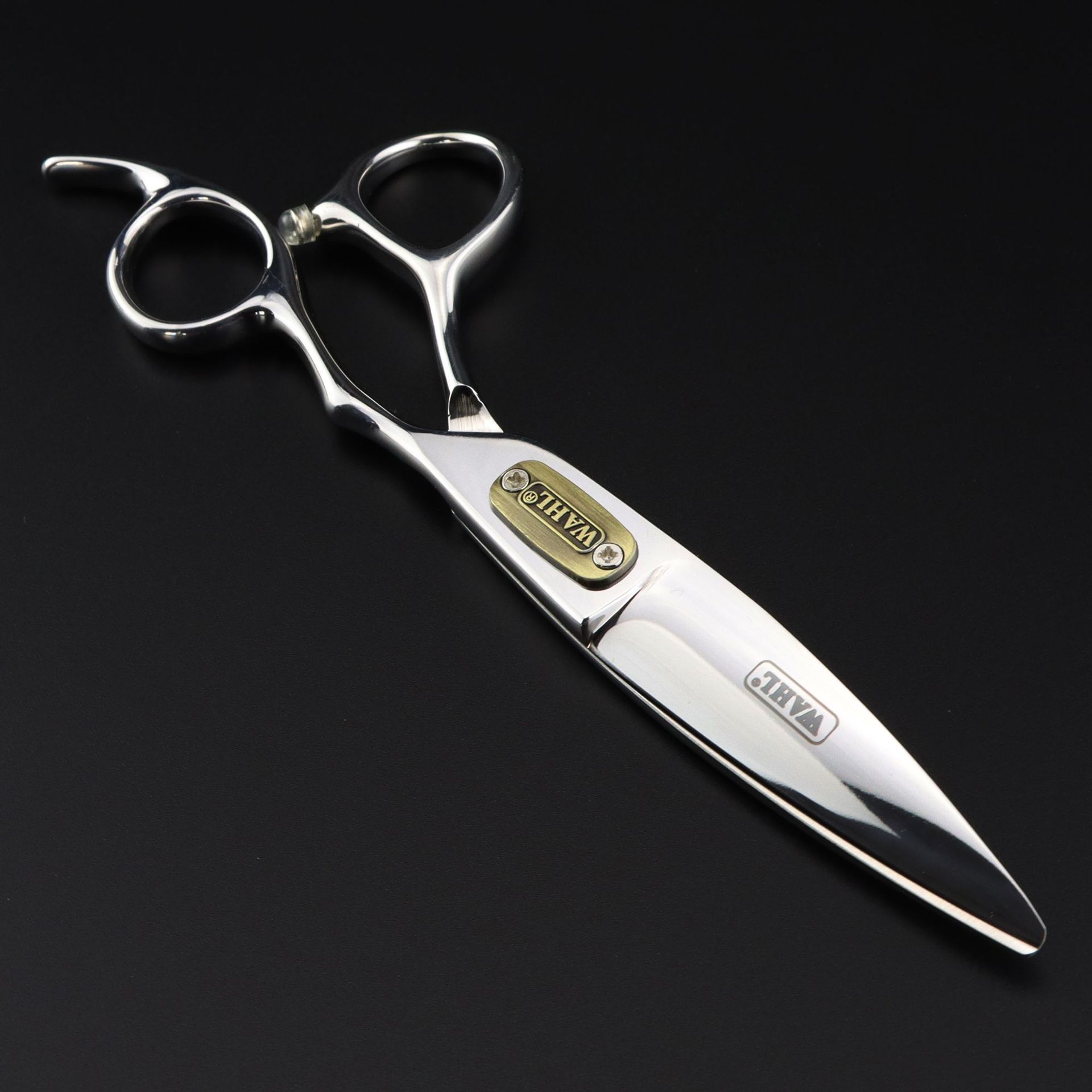 6.0 inch wall, willow leaf, large slider, hair scissors, hair scissors, flat scissors, bangs scissors Huaer large sliding knife