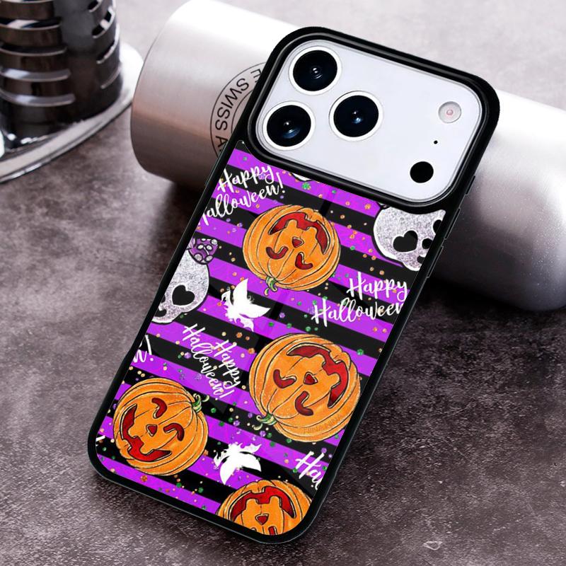 

BOO! Happy Halloween Pumpkin Phone Case For iPhone 17 16 15 14 13 12 11 Pro Max Plus 17Air Soft Silicone Cover iPhone Air