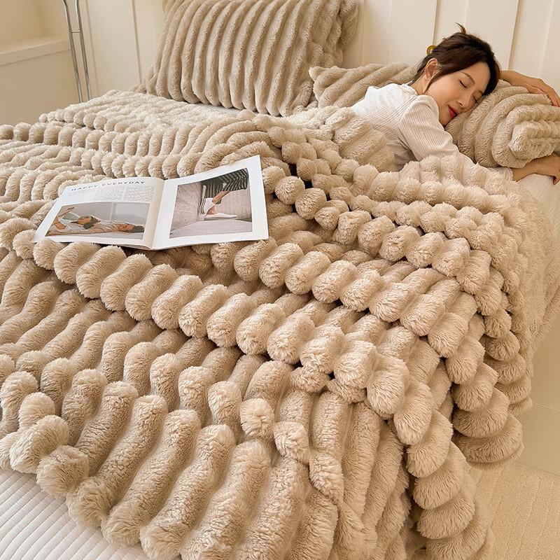 

Brangdy Thick Winter Coral Fleece Blanket