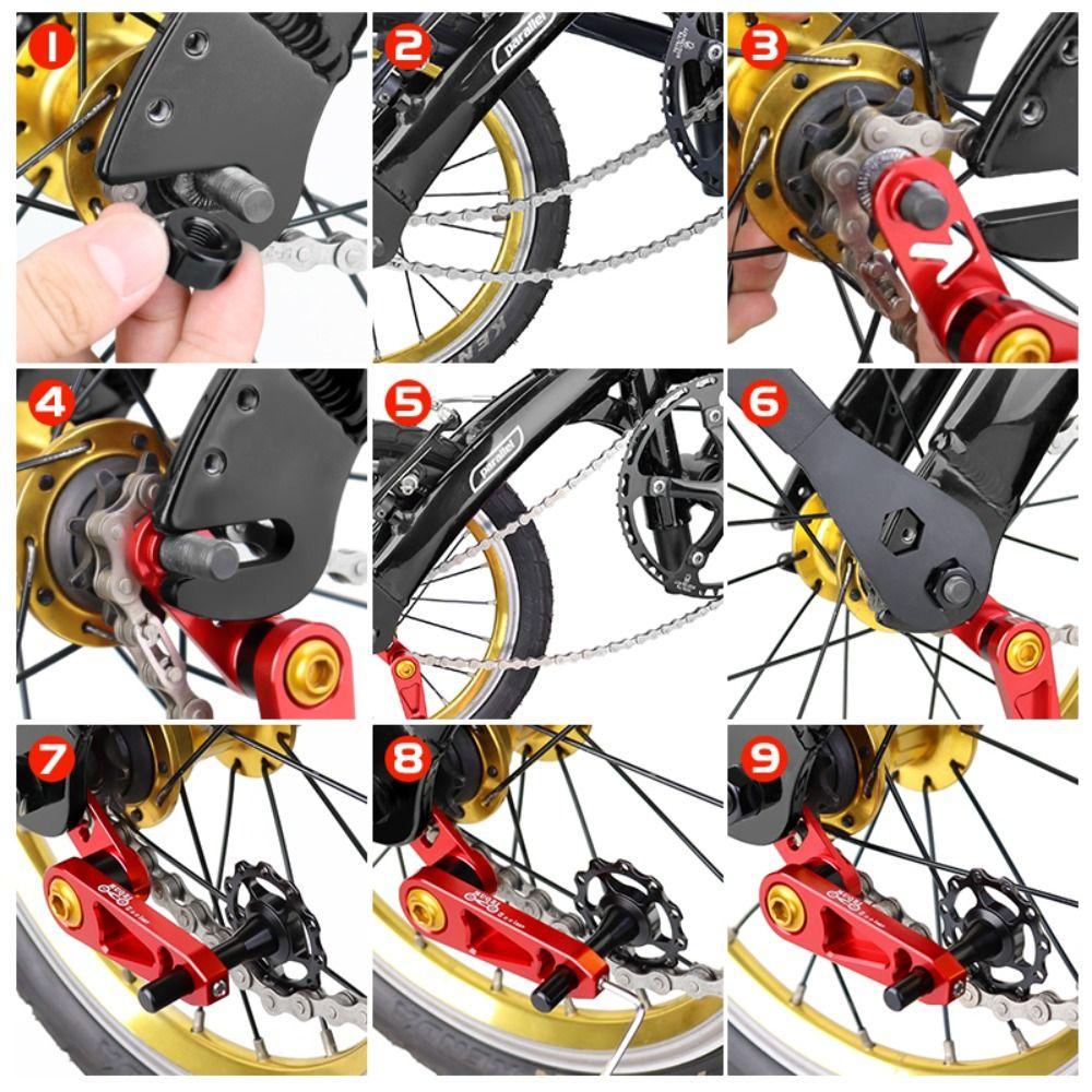 Hollow design Single Speed Chain Tensioner Adjustable Chain Stabilizer  Single Speed Bikes