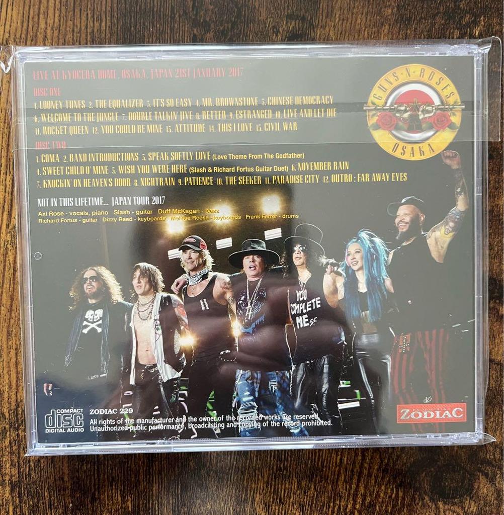 [USED] Guns N' Roses 201617 live 3-disc set