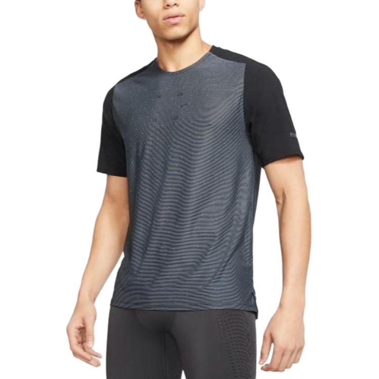 Nike Tech Pack Running Short-Sleeve Top Men Tops Black CJ5732-010