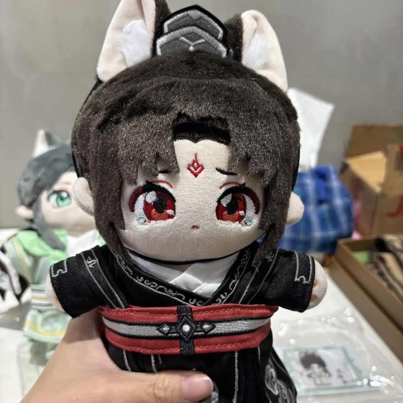 20cm Villain Autosalvezza Sistema Shen Qingqiu Luo Binghe Figure Bambole Peluche Cotone Bambola Anime Natale Peluche Regalo Coccoloso Soffice Abbracciabile Kawaii
