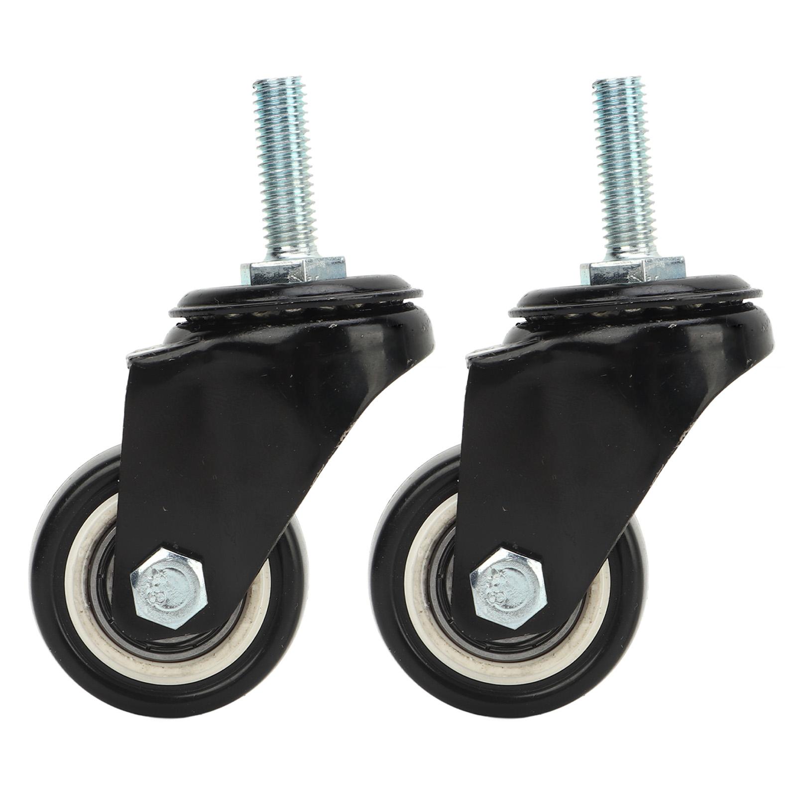1 Pair Luggage Suitcase Replacement Wheels Luggage Suitcase Swivel Caster Wheels