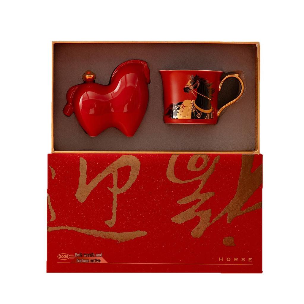 2026 Year of the Horse Zodiac Figurine: Auspicious Mascot for New Year Celebrations and Creative Gifts.