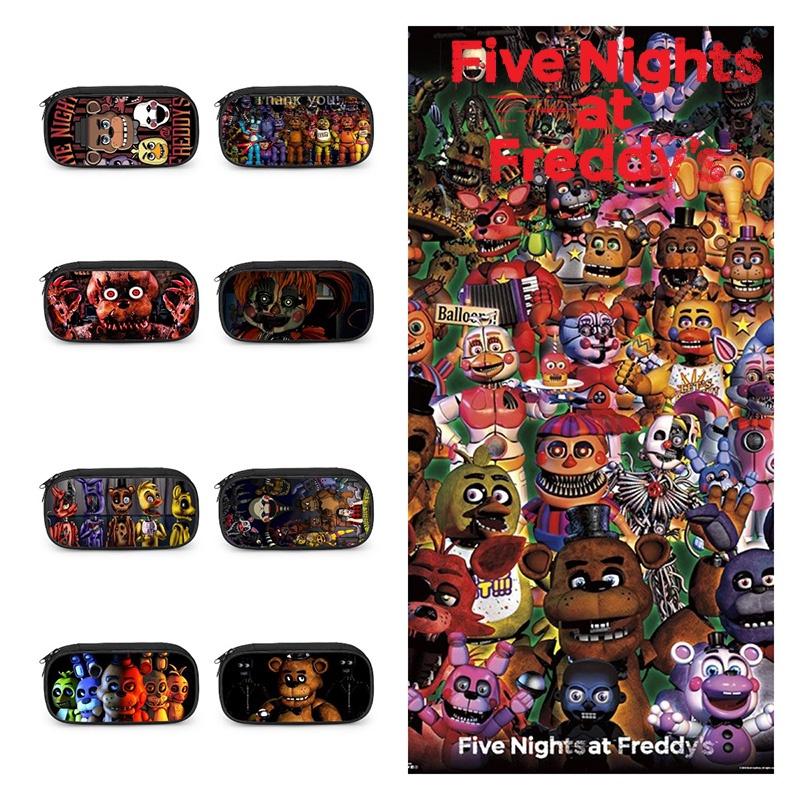 Five Nights At Freddys Pencil Case Kids Stationery Box Pen Storage Bag Boy Gift