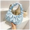 Bag Women 2025 New Korean One Shoulder Dumpling Bag French Bag Fashion Cloud Bag Folded Portable Underarm Bag