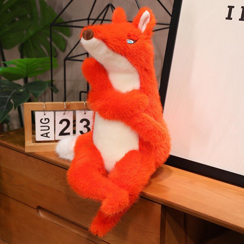 Adorable Plush Green Crocodile Cute Faux Wolf And Fox Stuffed Animal Toy For Kids