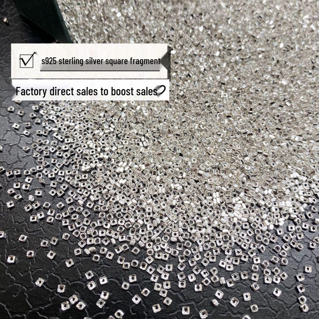 Sterling Silver 925 Broken Spacers for Handmade Bracelets & Necklaces