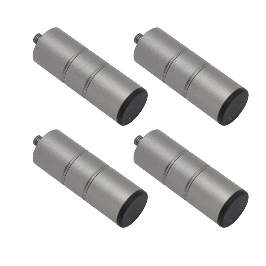 4 Stk. Graviermaschinen-Erhöhung 50mm Erhöhter Fußpad Rutschfeste Aluminiumlegierung Stützsäule für Gravur