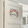 English Slogan Rose Bathroom Home Background, Beautification Wall Stickers