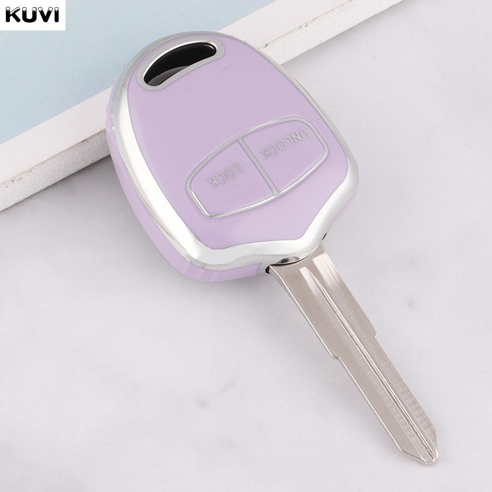 2 3 Button New Tpu Car Key Case Cover Shell Fob For Mitsubishi Evolution Lancer Ex Grandis Outlander Triton Pajero Asx Keyless