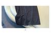 Women's Striped Knit A-Line Midi Skirt with Slit - Spring/Autumn 2025 Korean Style