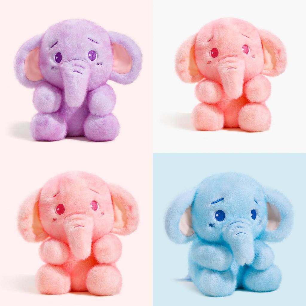 And Cute Aggrieved Expression Elephant Plush Children Toy For Gift Birthday