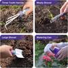 5/10Pcs Ergonomic Handle Horticultural Planting Tools Set Garden Hand Tools  Garden Planting
