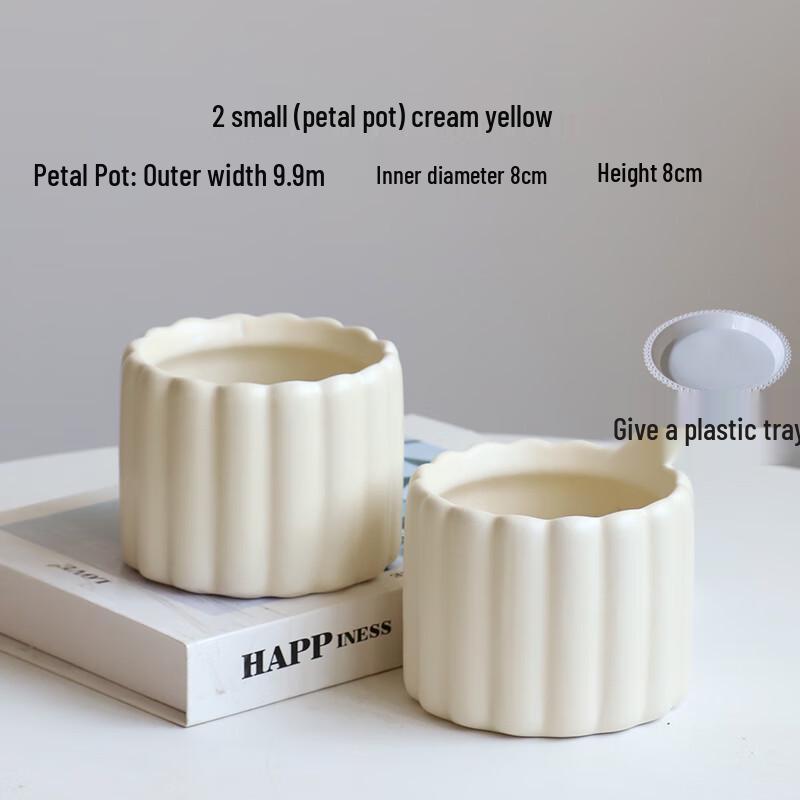 

Nordic Minimalist Ceramic Planter