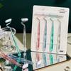 Oral Care S-shaped Toothbrush Soft Tongue Cleaning Brush New Interdental Brush  Adults