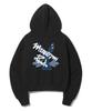 Pd Starbunny Crop Hoodie - Black