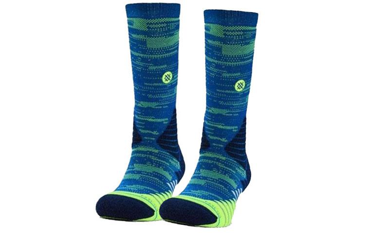 Under Armour Crew Socks Unisex 1 Pack Green 1352792-400 L