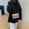 Fashion Niche Foreign Style Women's Bag 2025 New Simple Retro Casual Small Square Bag Simple Portable Shoulder Messenger Bag