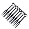 500Pcs/200Pcs Heart-Shaped Cake Forks Mini Children Plastic Dessert Fruit Fork Dinnerware Party Bake Utensils