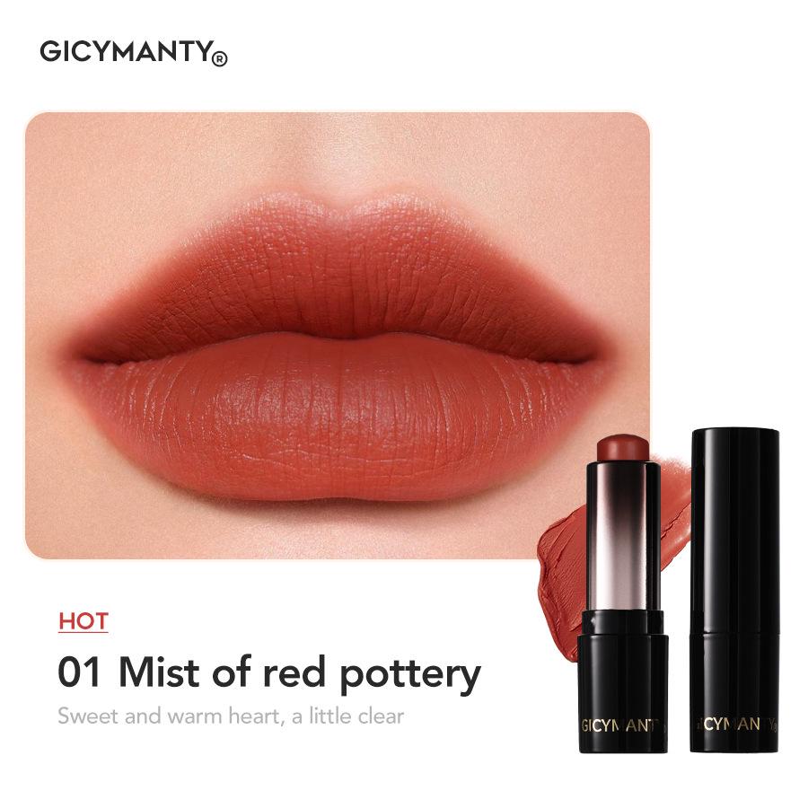 GICYMANTY Matte Lipstick: Low Saturation, Long-lasting, No Transfer