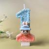 Creative Handmade Digital Candle Birthday Cake for Party Birthday, Cute Candle Accessories for Children's Birthday Celebration