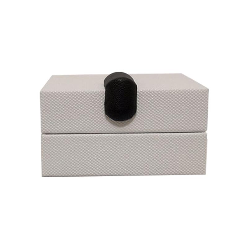 Nordische Leder-Schmuckschatulle, Modellraum-Aufbewahrungsboxen, kreative Luxus-Ornament-Organisation, Uhrengehäuse, Display, Perlen, Schmuckzubehör, Verpackung