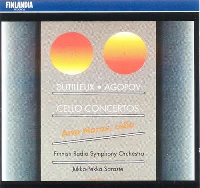 CD VARIOUS - Dutilleux / Agopov - Cello Concerto 544012 Non Japan Classical Used