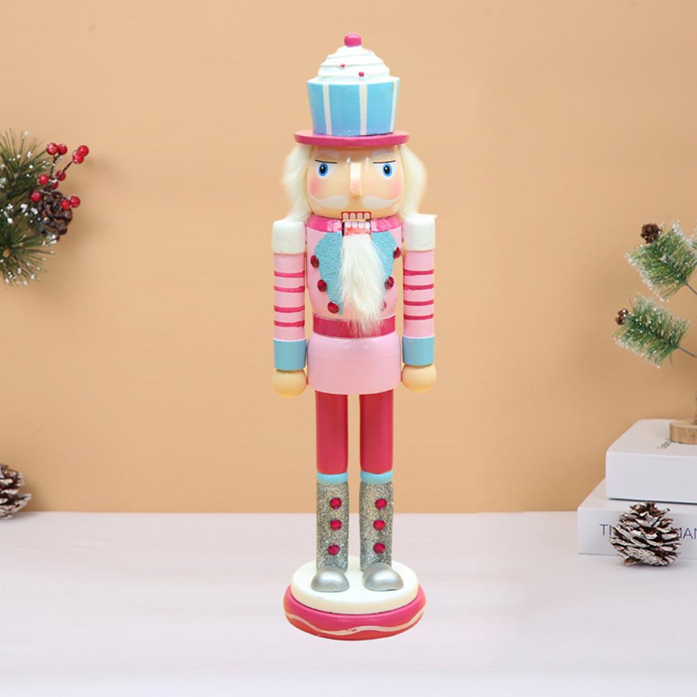 38CM Nutcracker Ornaments Christmas Nutcracker Decorations Charming And Unique Easy To Place Holiday Decorations