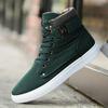 Men's Boots Fashion High-Top Casual Shoes Classic Lace Up Vulcanized Shoes Quality Suede Sneakers Men Ankle Boots Zapatos Hombre
