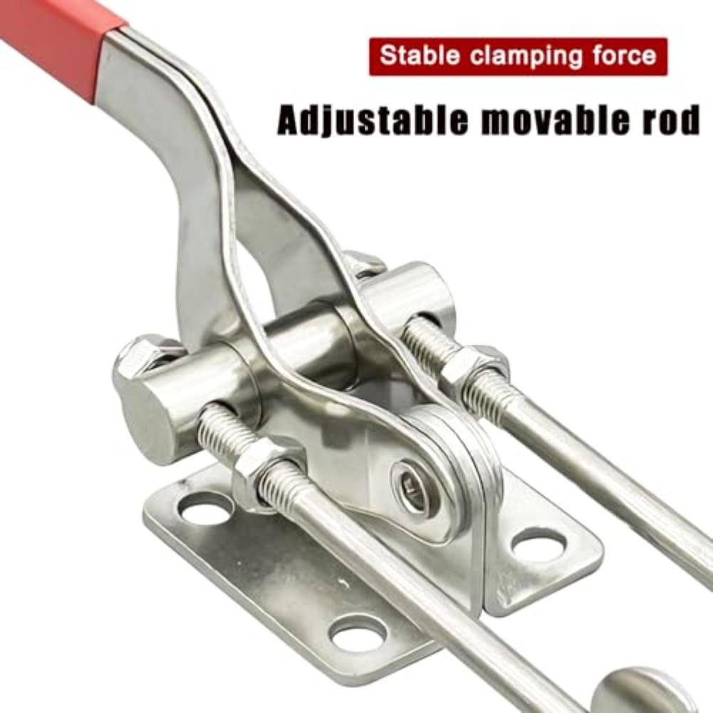 4pcs Toggle Rod Tensioner Door Bolt Clip Accessories Adjustable Spring Lock For Doors Machinery Automotive Components