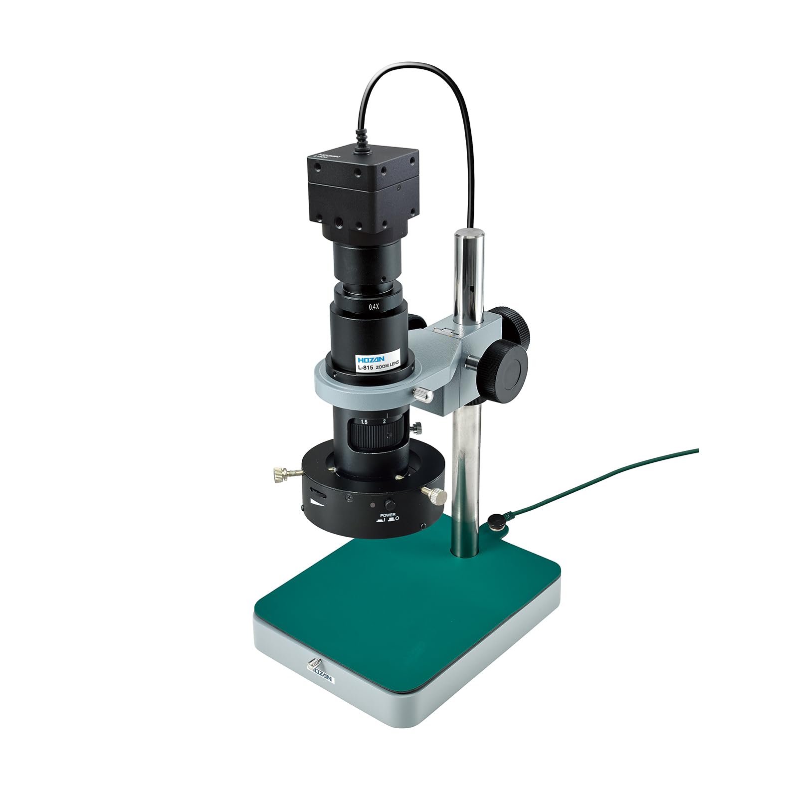 

HOZAN USB-вихід Інфрачервоний специфікація Збільшувальне кільце для мікроскопа зі стандартною основою для інфрачервоної камери 35~250x L-KIT649 чорний