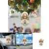 Acrylic Angel Car Interior Decor Pendant For Stylish Vehicle Accessories