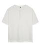 Beijiglabel Raon Waffle Henley Neck Short-Sleeve T-Shirt 3 Colors [Blsr_0001]