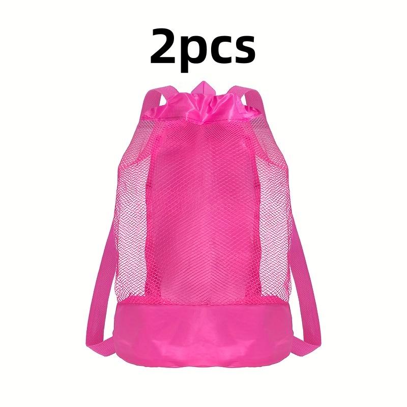 Beach Storage bag,Large Capacity Net Multifunctional Travel Backpack,sundries Toy Storage Bag