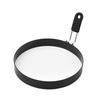 Stainless Steel Egg Cooker Round Non-Stick Frying Pan for Perfect Poached Eggs, Kitchen Baking Tool