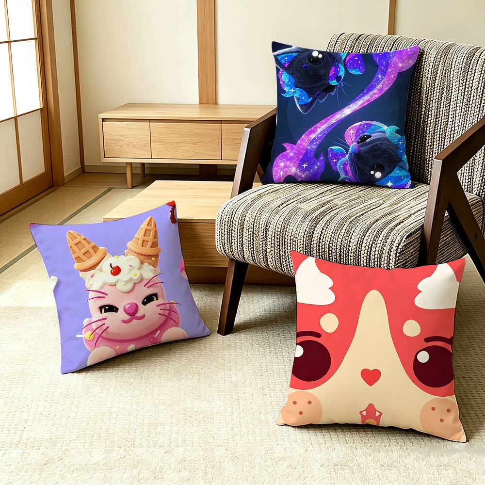 VectorArt AAdopt Me Game Pillow Case Pattern Printed Pillowcase For Living Room Sofa Cushion Cover