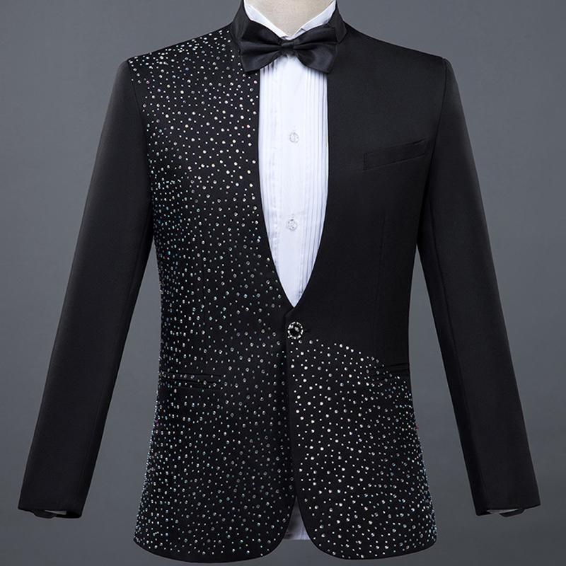 rhinestone tuxedo jacket