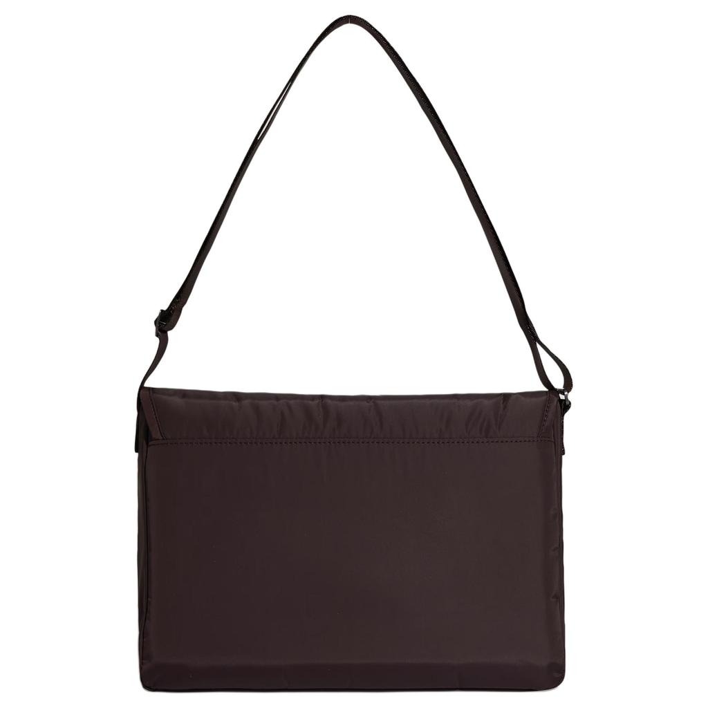 Adidas Originals 13.1L Messenger Logo Polyester Crossbody Bag Unisex bags Carbon-Black KT7417